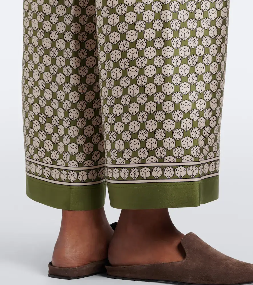 'S Max Mara 'S Max Mara Printed silk wide-leg pants | Thumbnail 6 'S Max Mara 'S Max Mara Printed silk wide-leg pants | Thumbnail 6