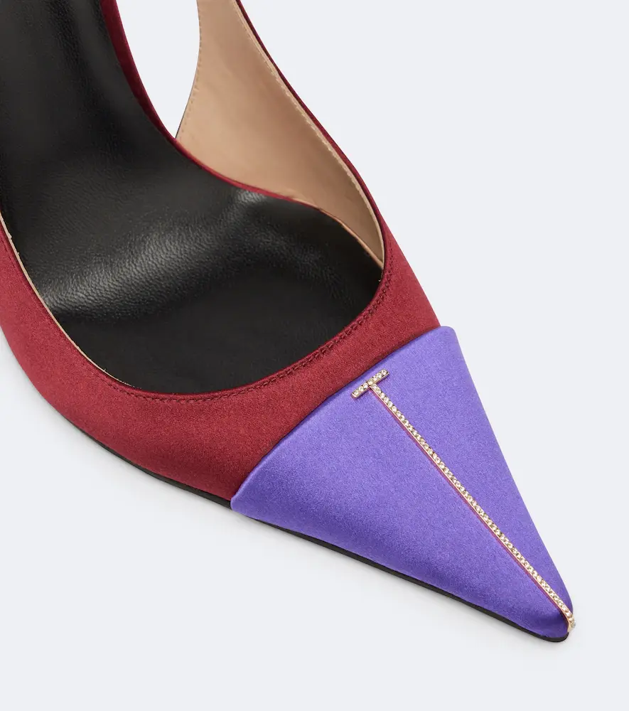 Tom Ford Satin slingback pumps | Thumbnail 3 Tom Ford Satin slingback pumps | Thumbnail 3