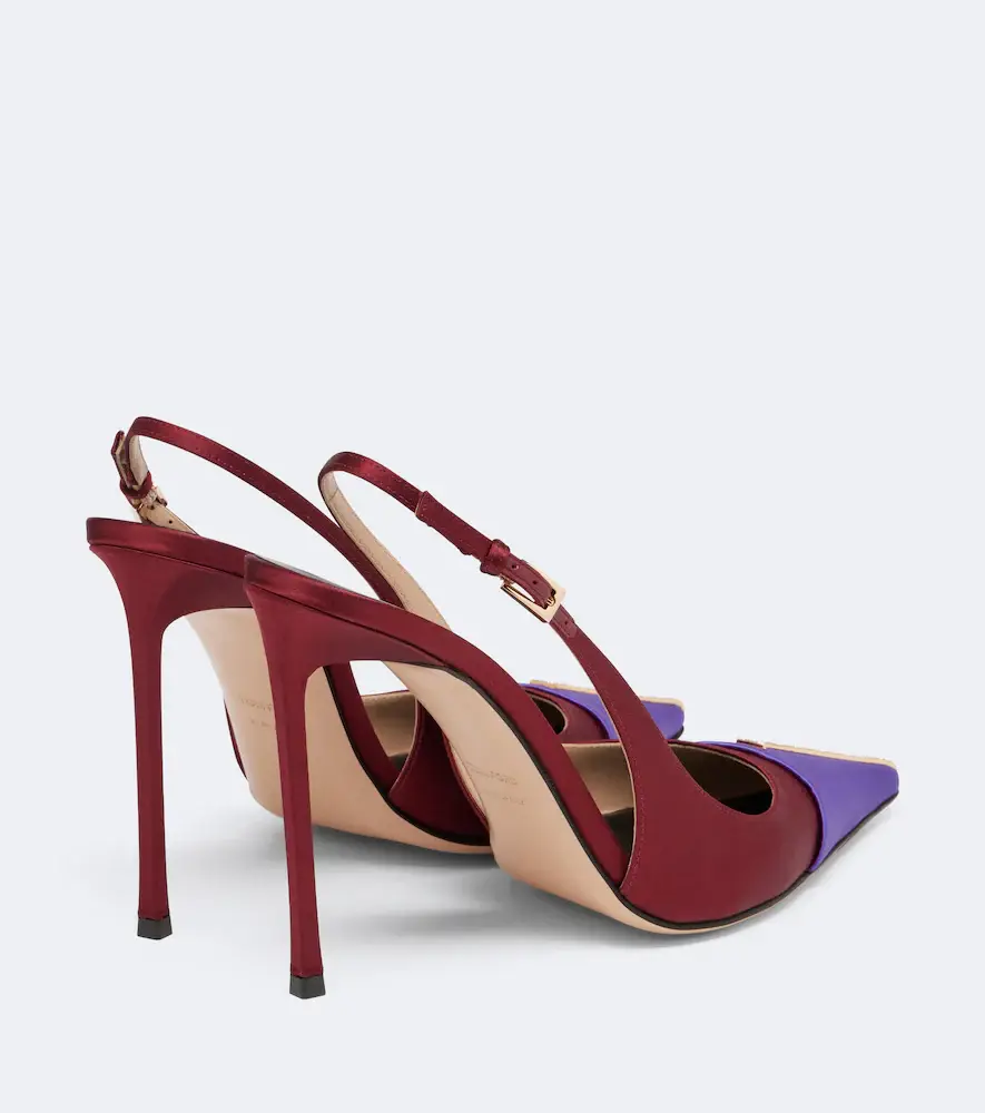 Tom Ford Satin slingback pumps | Thumbnail 4 Tom Ford Satin slingback pumps | Thumbnail 4
