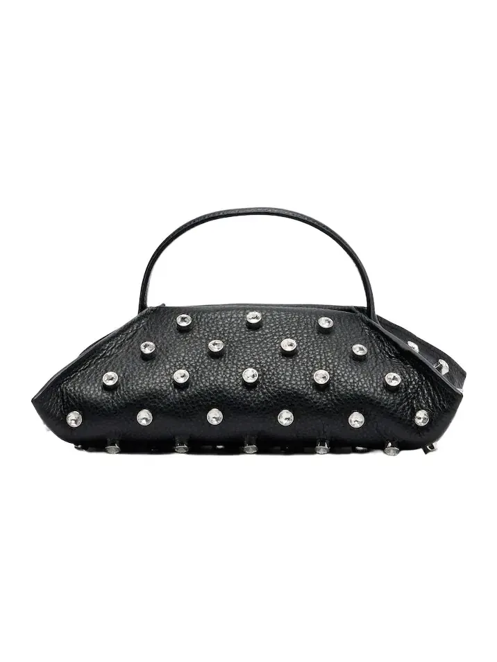Origami Mini embellished leather top-handle bag Origami Mini embellished leather top-handle bag