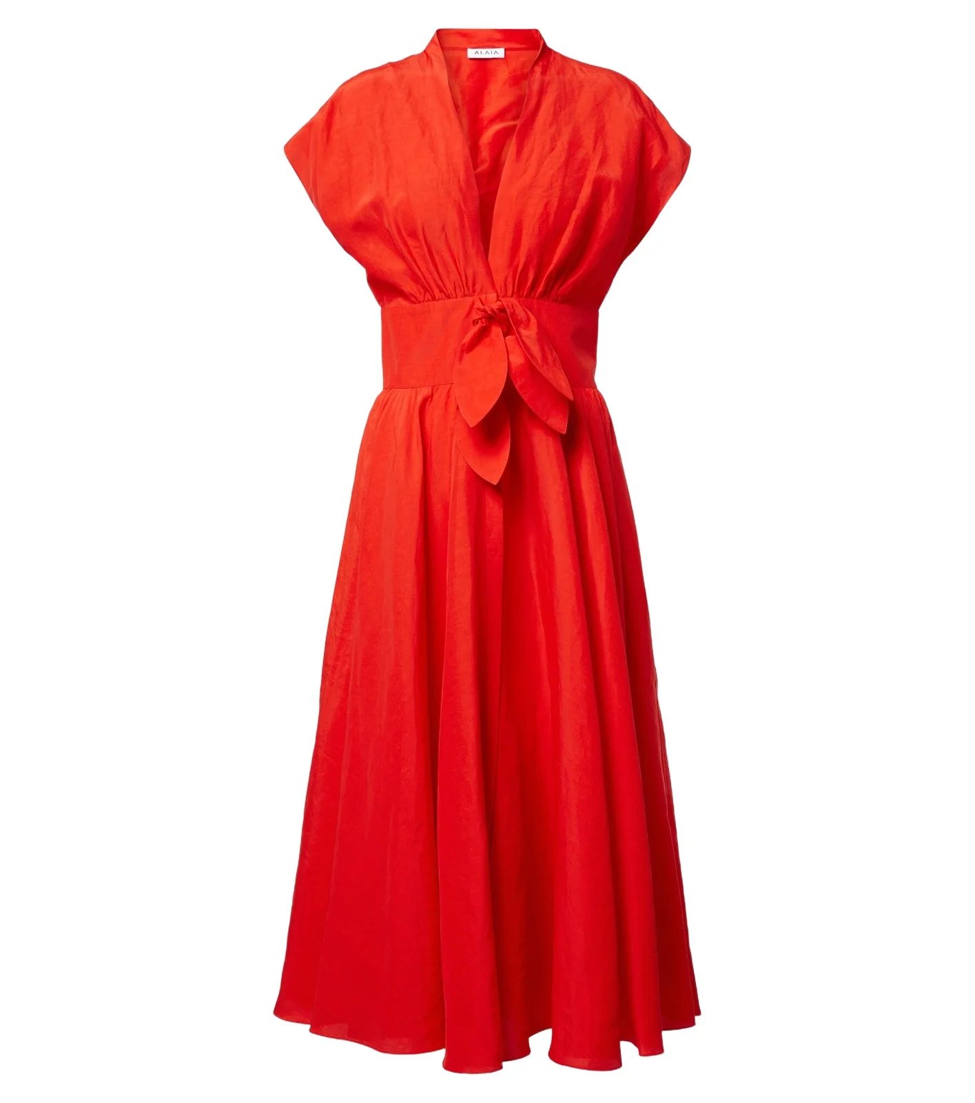 Alaïa Belted midi dress Alaïa Belted midi dress