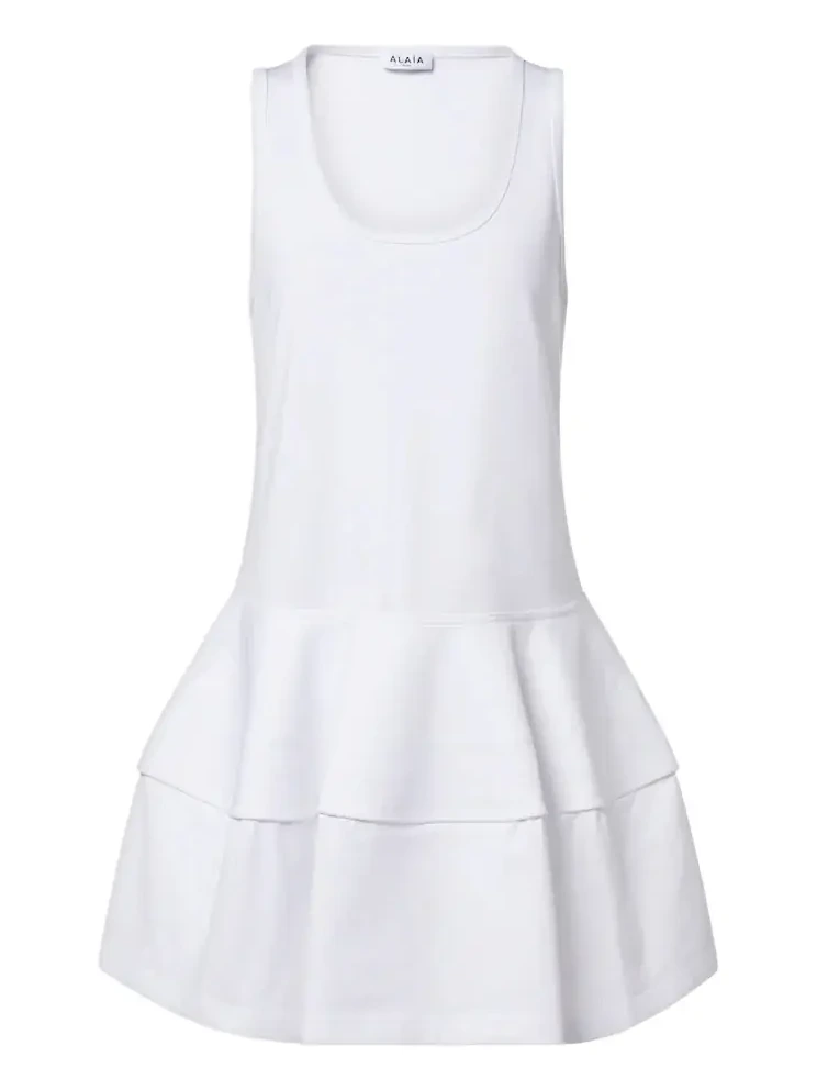 Alaïa Cotton jersey minidress Alaïa Cotton jersey minidress