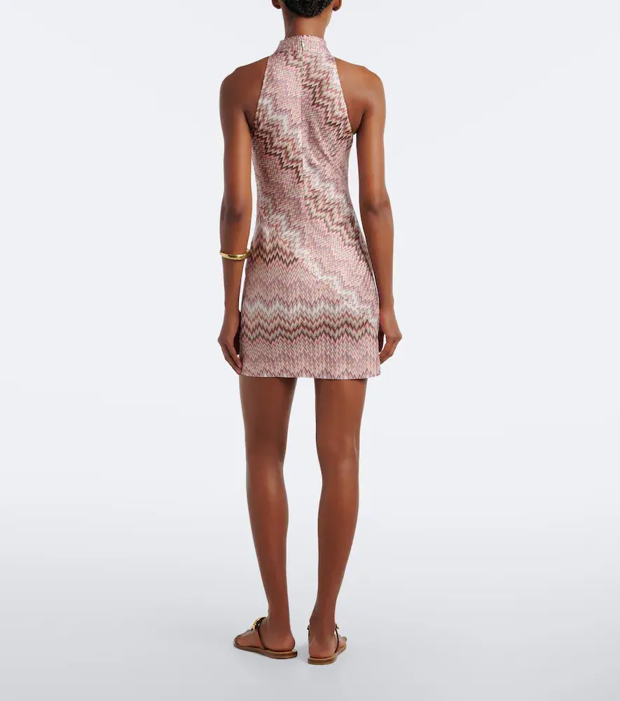 Missoni Zig Zag lamé minidress | Thumbnail 4