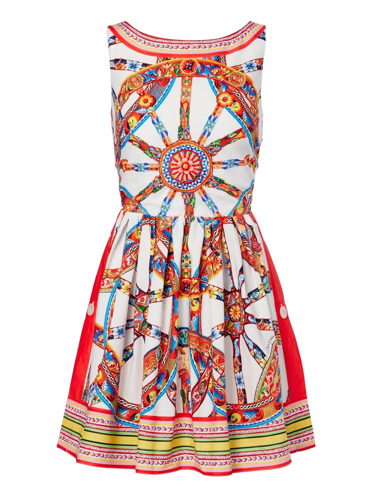 Carretto cotton minidress