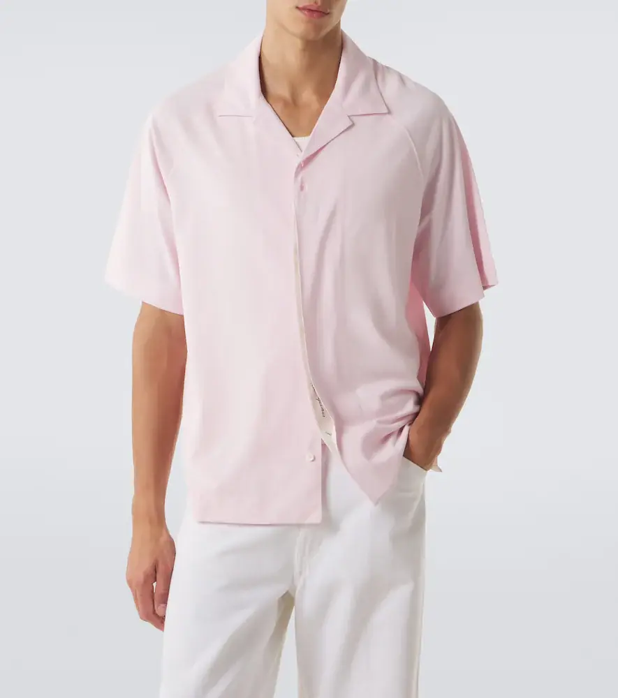 Jacquemus Jean Atelier jersey bowling shirt | Thumbnail 4 Jacquemus Jean Atelier jersey bowling shirt | Thumbnail 4