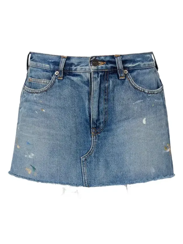 Balenciaga Denim skort
