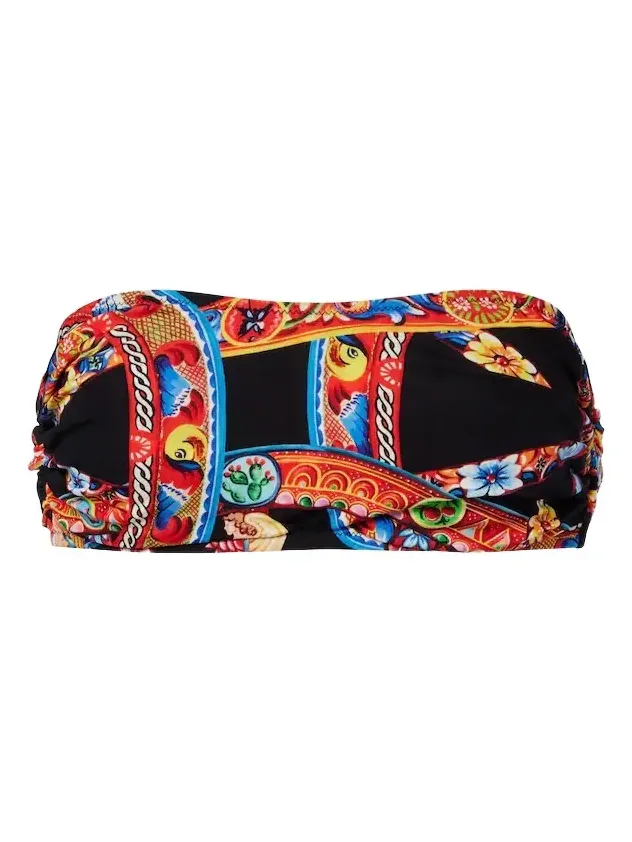 Dolce & Gabbana Carretto bandeau top