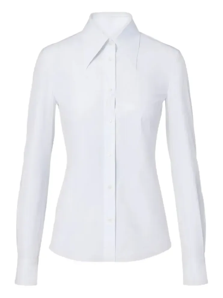 Cotton-blend poplin shirt Cotton-blend poplin shirt