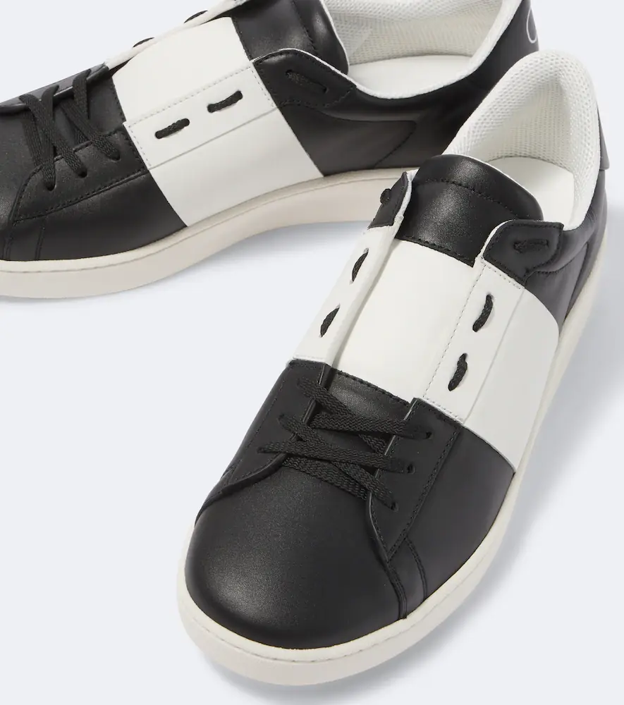 Valentino Garavani Open Royco leather sneakers | Thumbnail 3 Valentino Garavani Open Royco leather sneakers | Thumbnail 3