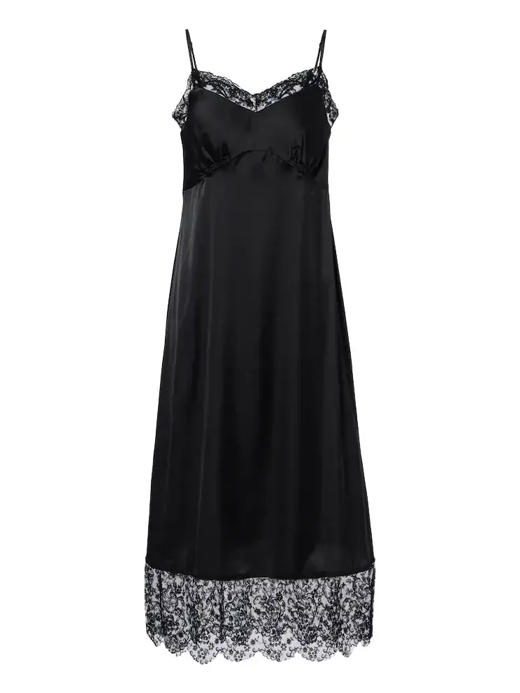 Satin slip dress