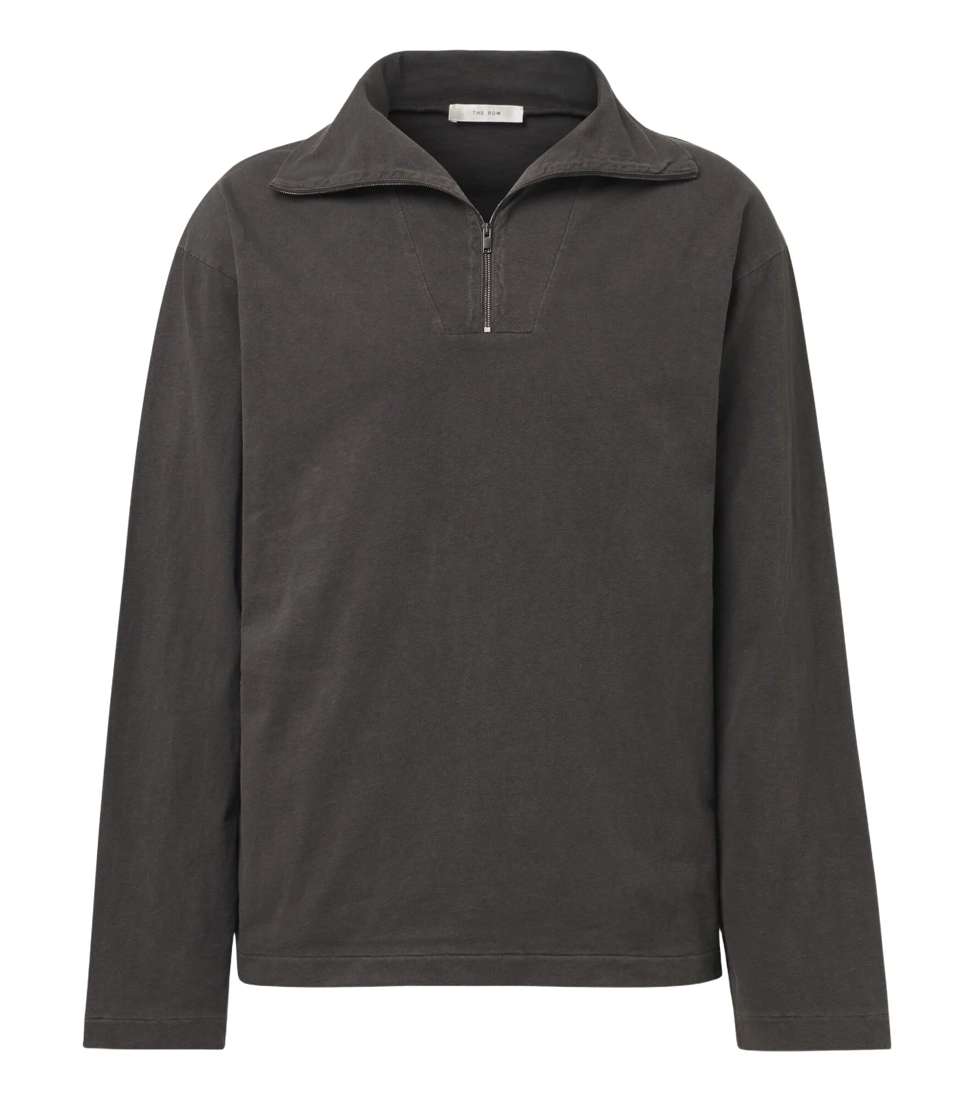 Marcielo cotton half-zip top Marcielo cotton half-zip top