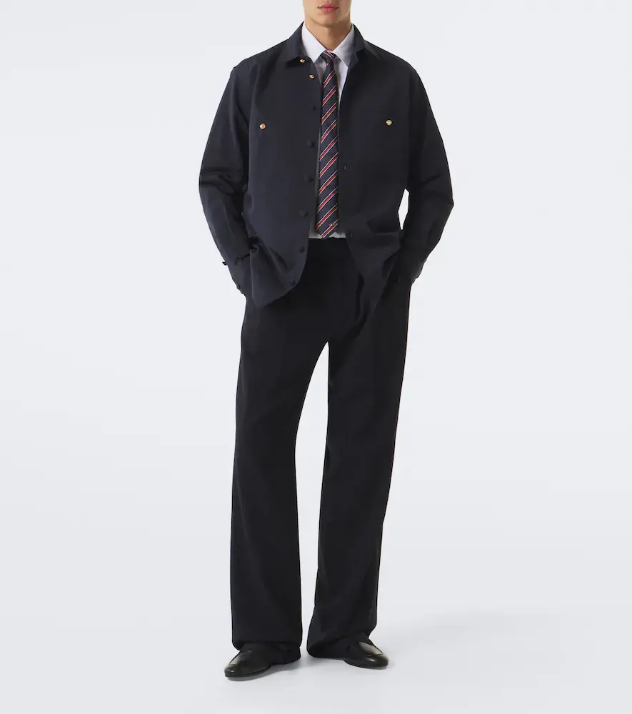 Valentino Garavani VGold cotton Oxford shirt | Thumbnail 3 Valentino Garavani VGold cotton Oxford shirt | Thumbnail 3