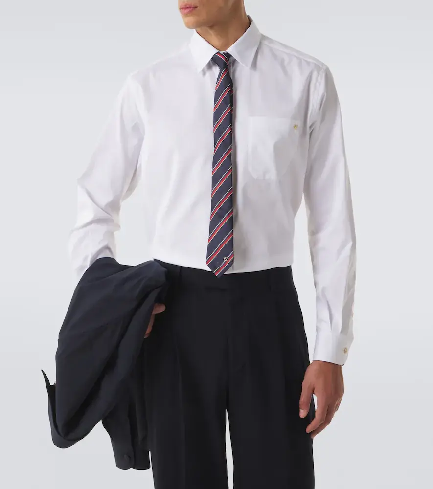 Valentino Garavani VGold cotton Oxford shirt | Thumbnail 4 Valentino Garavani VGold cotton Oxford shirt | Thumbnail 4
