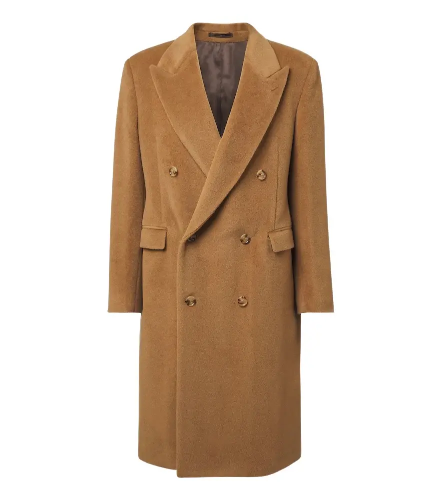 Lardini Double-breasted virgin wool coat | Image 1 Lardini Double-breasted virgin wool coat | Image 1