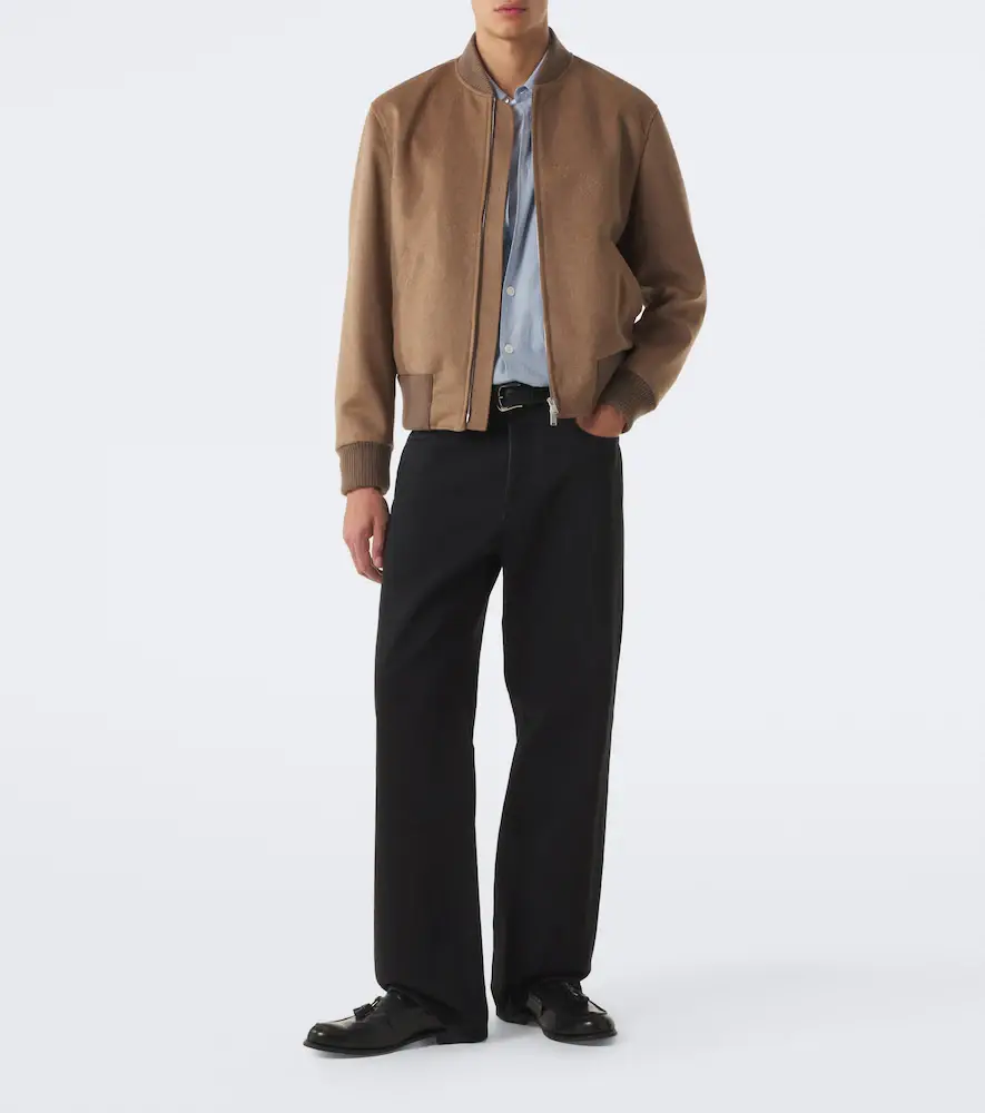 Lardini Virgin wool bomber jacket | Thumbnail 5 Lardini Virgin wool bomber jacket | Thumbnail 5