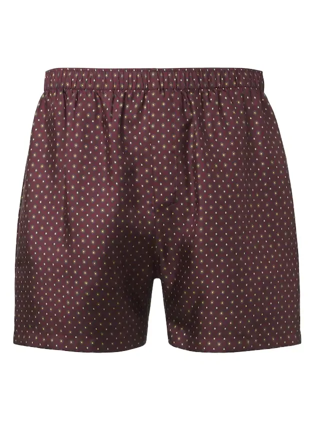 Saint Laurent Printed silk shorts