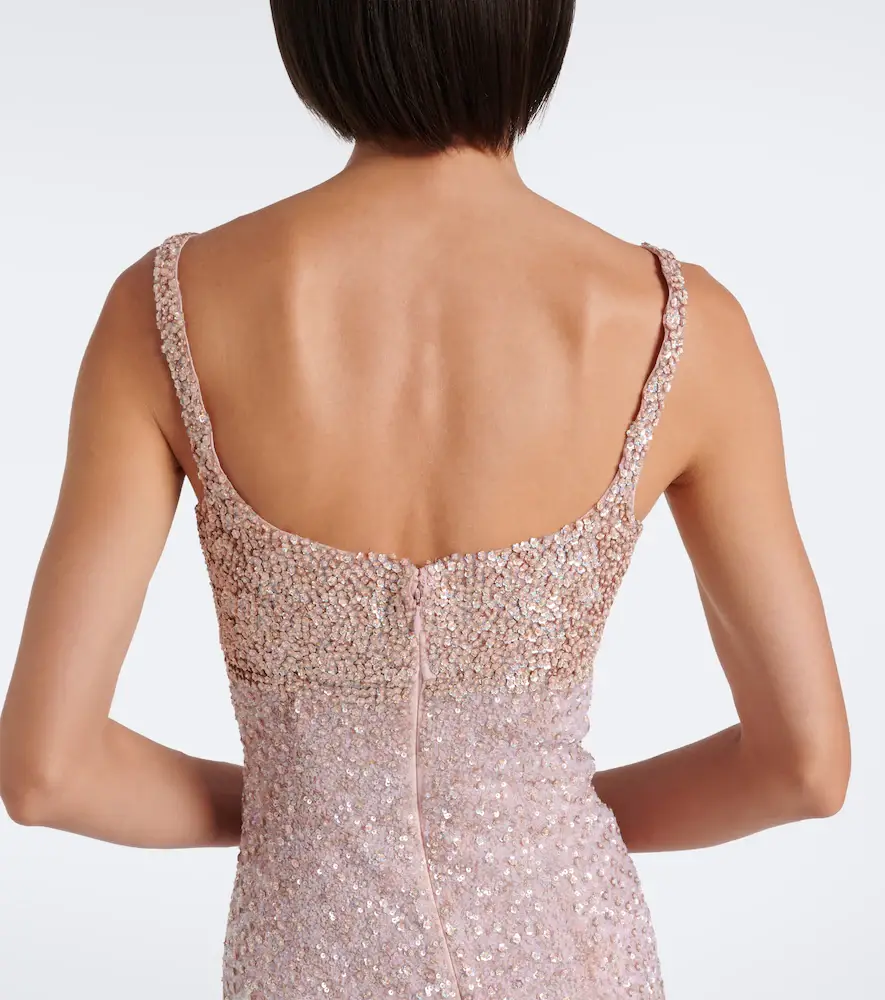 LA FUORI Là Fuori Maris embellished minidress | Thumbnail 3