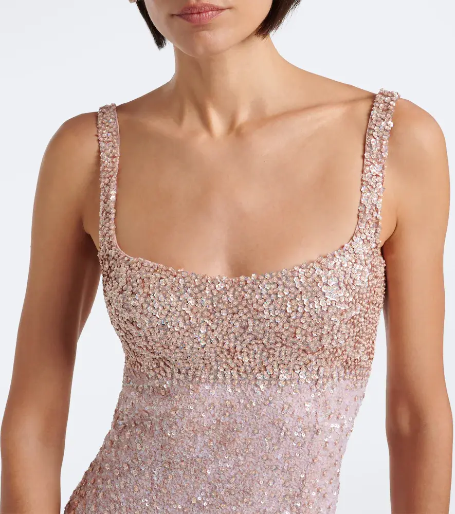 LA FUORI Là Fuori Maris embellished minidress | Thumbnail 4