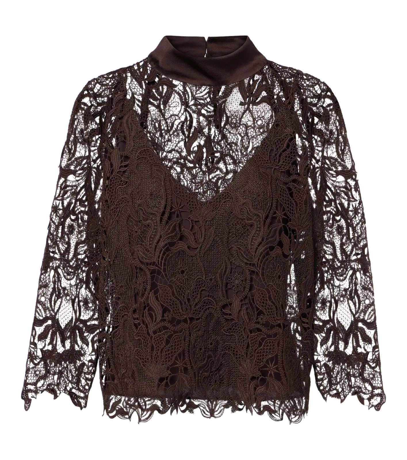 Floral lace top Floral lace top
