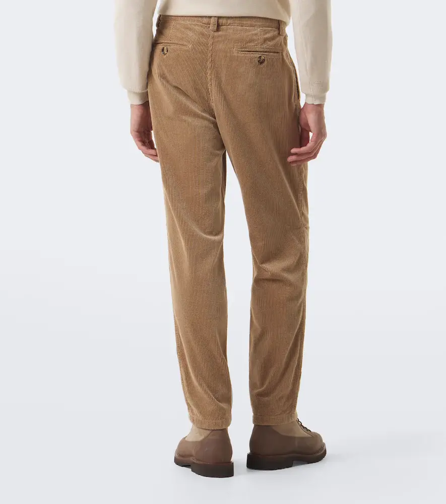Brunello Cucinelli Cotton corduroy straight pants | Thumbnail 4 Brunello Cucinelli Cotton corduroy straight pants | Thumbnail 4