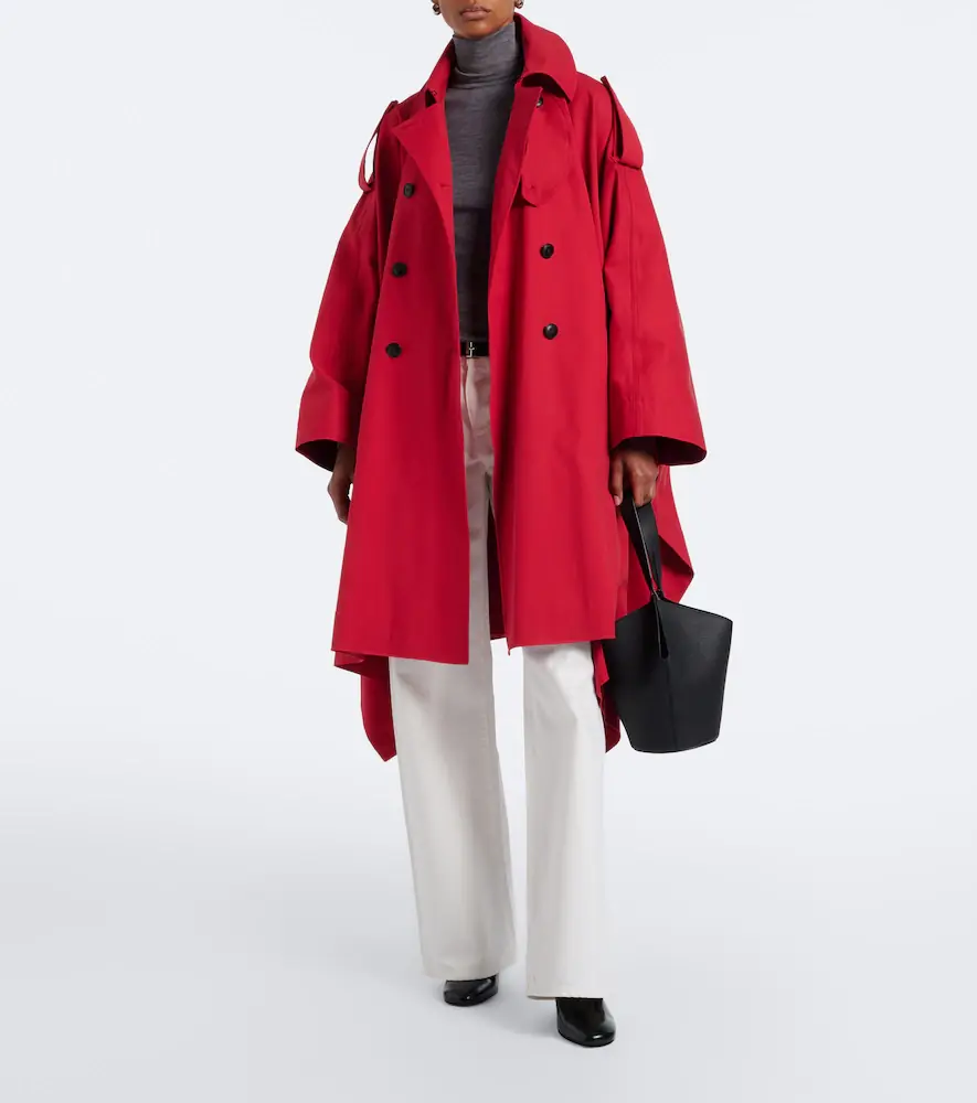 RÓHE Róhe Cotton-blend trench coat | Thumbnail 2