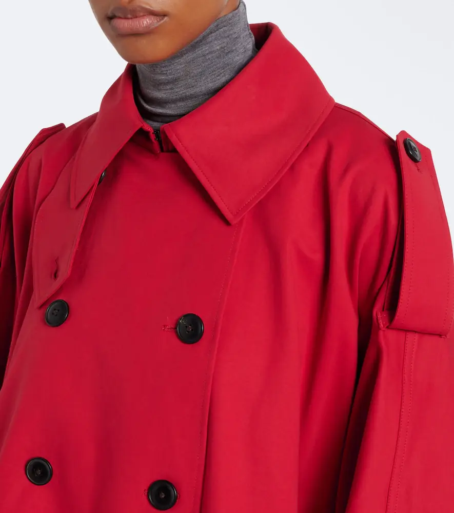 RÓHE Róhe Cotton-blend trench coat | Thumbnail 4
