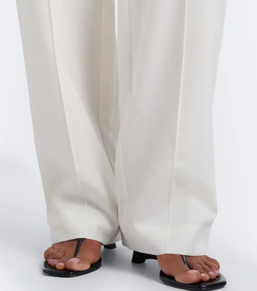 RÓHE Róhe Wool-blend wide-leg pants | Thumbnail 2 RÓHE Róhe Wool-blend wide-leg pants | Thumbnail 2