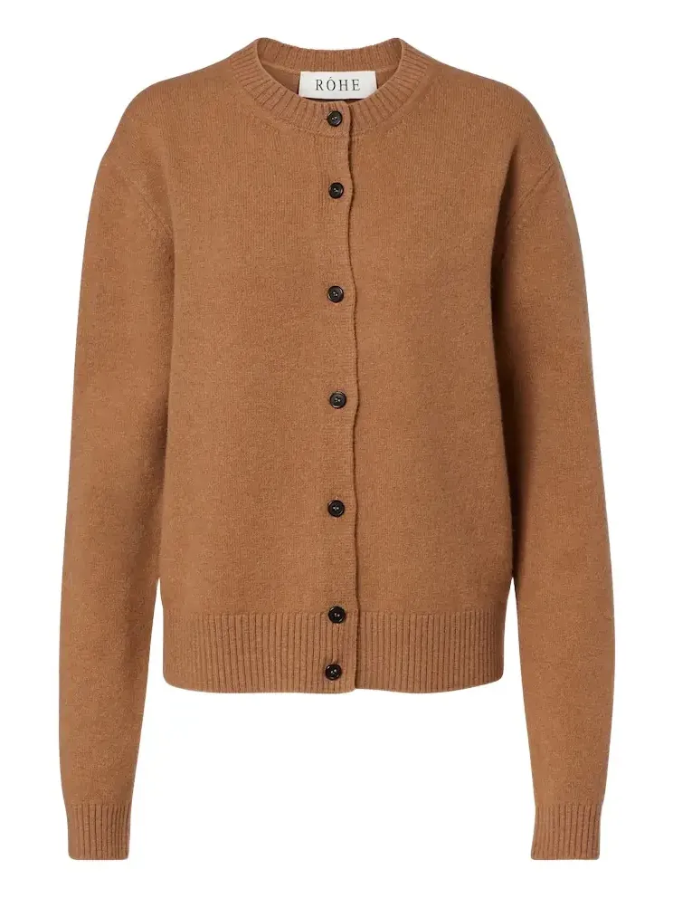 Róhe Wool and cashmere cardigan