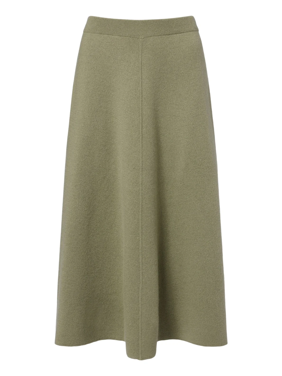 Virgin wool and cashmere midi skirt Virgin wool and cashmere midi skirt
