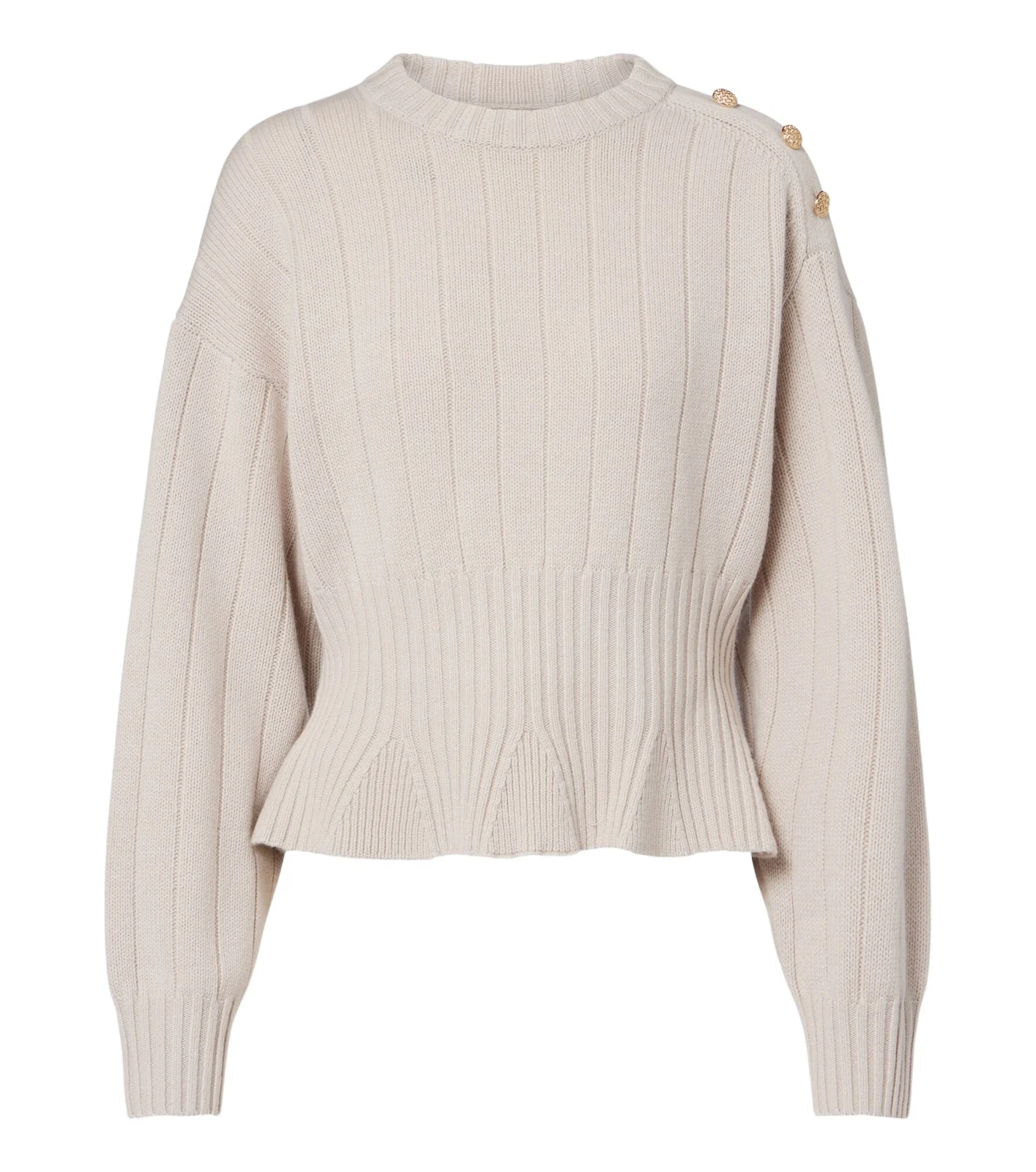 Virgin wool and cashmere sweater