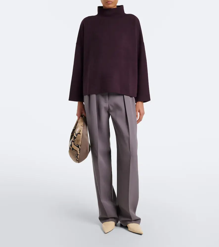 Jardin des Orangers Virgin wool and cashmere high neck sweater | Thumbnail 3 Jardin des Orangers Virgin wool and cashmere high neck sweater | Thumbnail 3