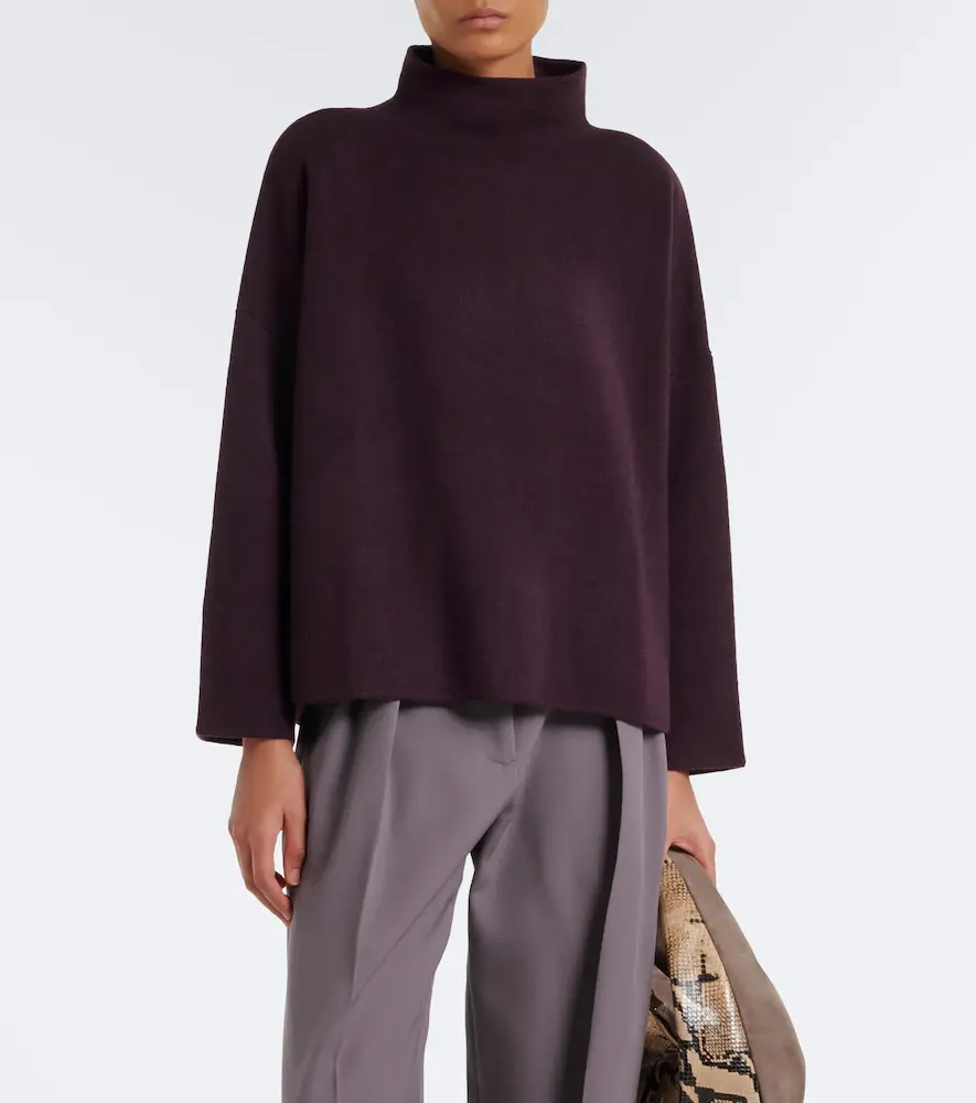 Jardin des Orangers Virgin wool and cashmere high neck sweater | Thumbnail 4 Jardin des Orangers Virgin wool and cashmere high neck sweater | Thumbnail 4