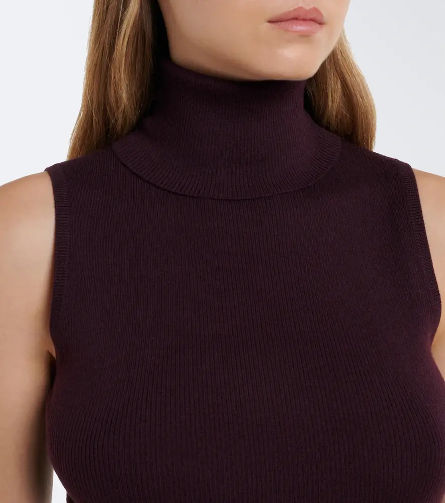 Jardin des Orangers Ribbed-knit virgin wool turtleneck top | Thumbnail 2 Jardin des Orangers Ribbed-knit virgin wool turtleneck top | Thumbnail 2
