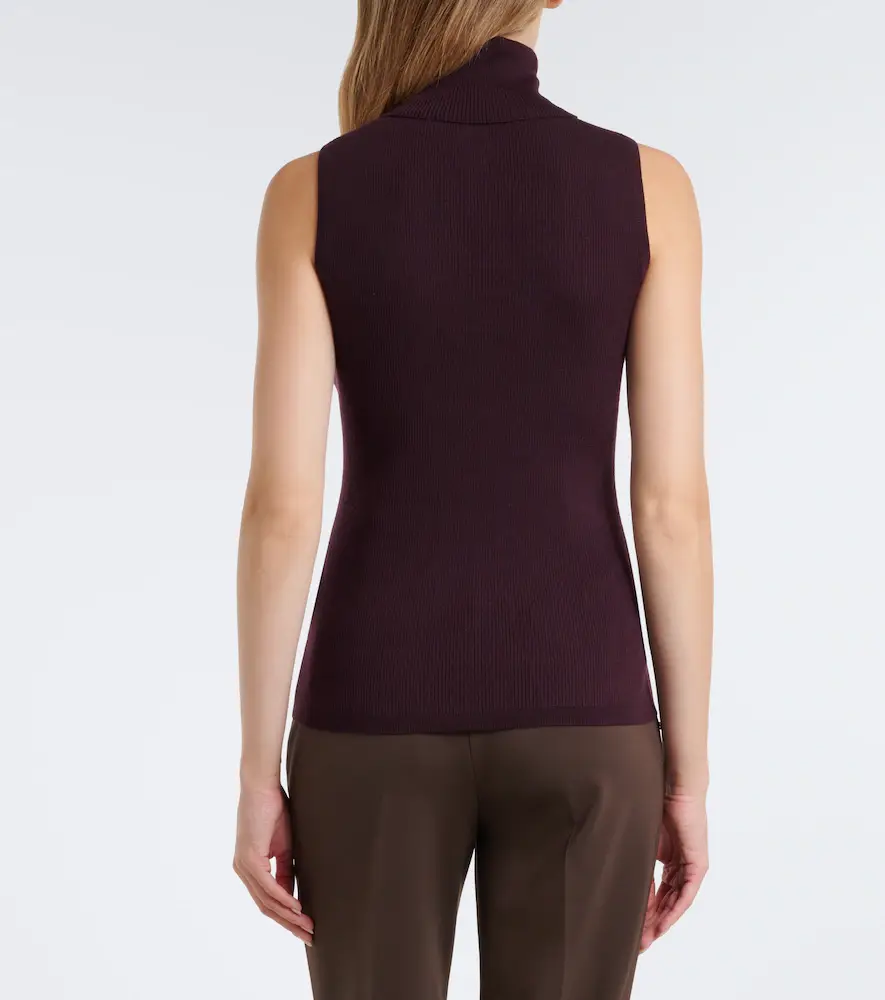 Jardin des Orangers Ribbed-knit virgin wool turtleneck top | Thumbnail 4 Jardin des Orangers Ribbed-knit virgin wool turtleneck top | Thumbnail 4