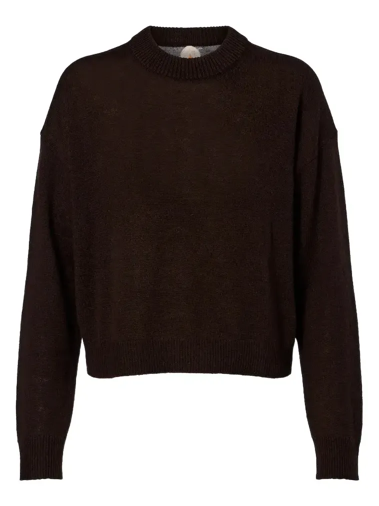 Virgin wool and cashmere sweater