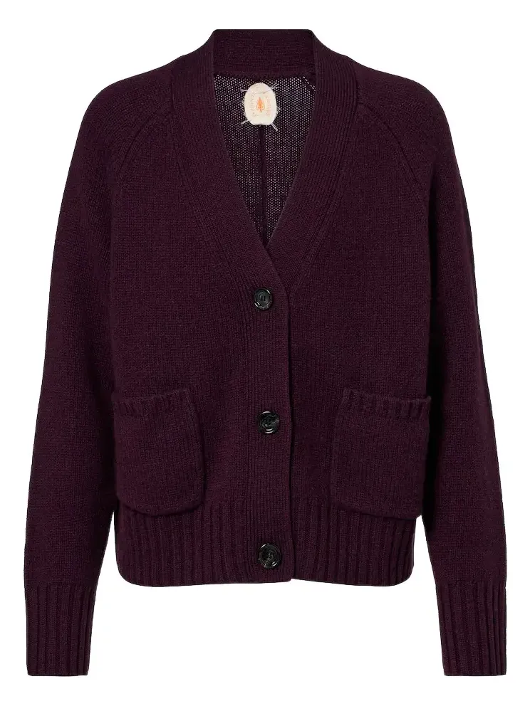 Virgin wool and cashmere cardigan Virgin wool and cashmere cardigan