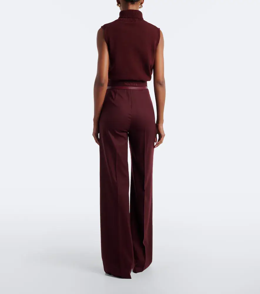 Max Mara Wool-blend wide-leg pants | Thumbnail 3 Max Mara Wool-blend wide-leg pants | Thumbnail 3