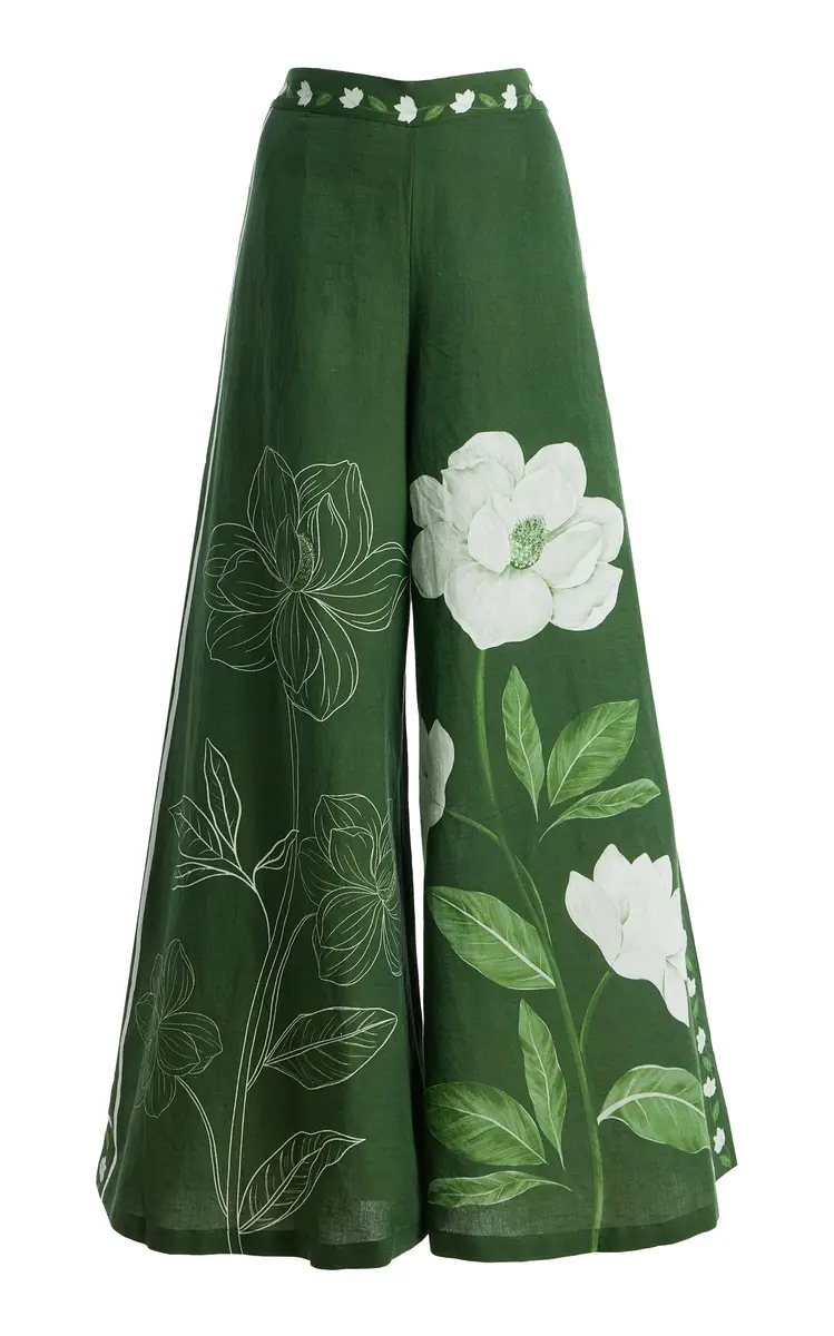 VERANDAH Magnolia Linen-Cotton Wide-Leg Pants | Thumbnail 4 VERANDAH Magnolia Linen-Cotton Wide-Leg Pants | Thumbnail 4