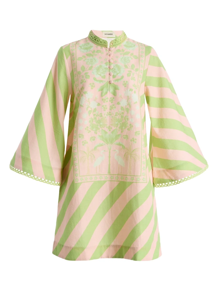 VERANDAH Exclusive Mini Kaftan Dress