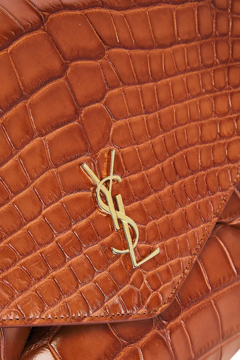 Saint Laurent XXL Alligator Envelope On Chain Bag | Thumbnail 6 Saint Laurent XXL Alligator Envelope On Chain Bag | Thumbnail 6