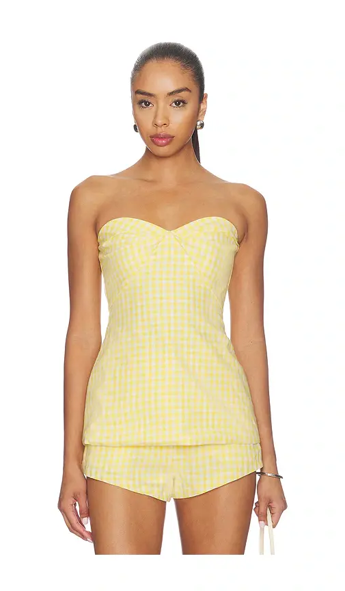 Amanda Uprichard Solinda Tunic | Image 1 Amanda Uprichard Solinda Tunic | Image 1