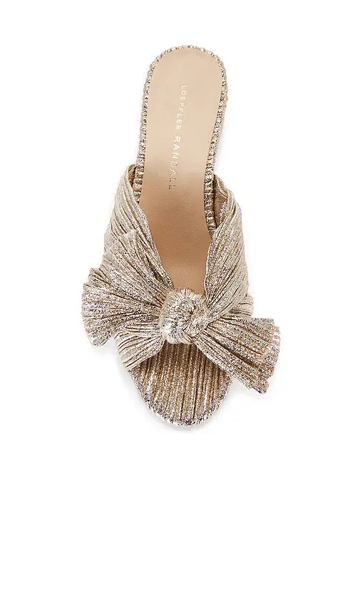 Loeffler Randall Emilia Pleated Knot Mule | Thumbnail 4 Loeffler Randall Emilia Pleated Knot Mule | Thumbnail 4