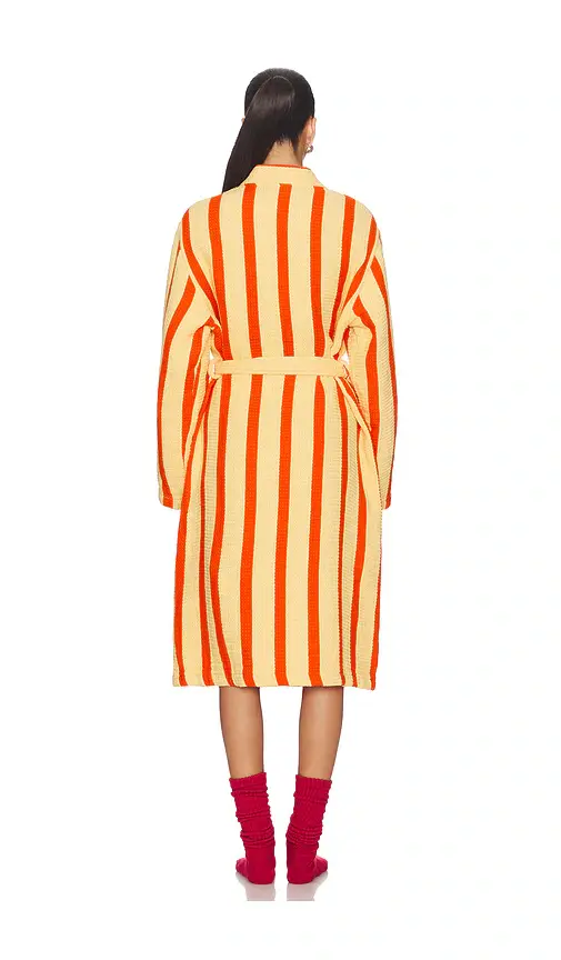 Dusen Dusen Waffle Bathrobe | Thumbnail 4 Dusen Dusen Waffle Bathrobe | Thumbnail 4