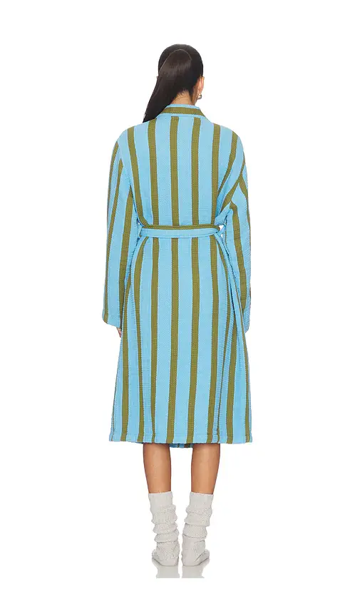 Dusen Dusen Waffle Bathrobe | Thumbnail 4 Dusen Dusen Waffle Bathrobe | Thumbnail 4