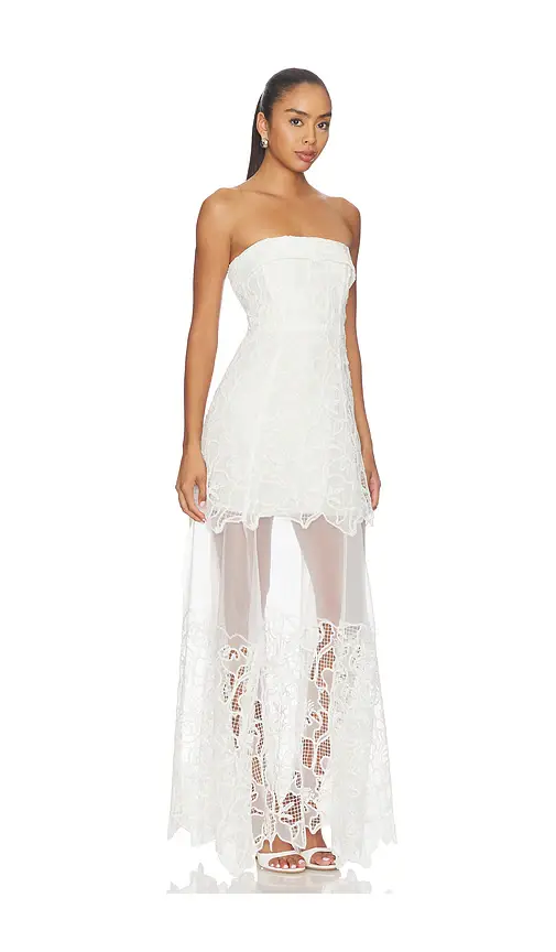 Simkhai Rennis Bustier Gown | Thumbnail 3