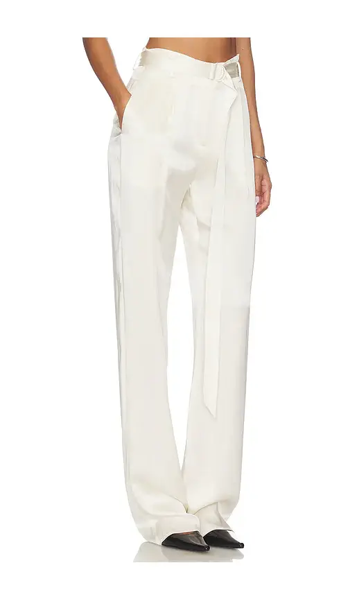 Lapointe High Waisted Belted Pant | Thumbnail 2 Lapointe High Waisted Belted Pant | Thumbnail 2