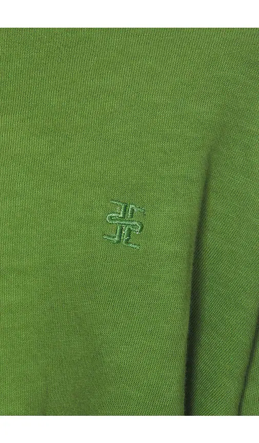 ÉTERNE Cropped Half-zip Sweatshirt | Thumbnail 5 ÉTERNE Cropped Half-zip Sweatshirt | Thumbnail 5