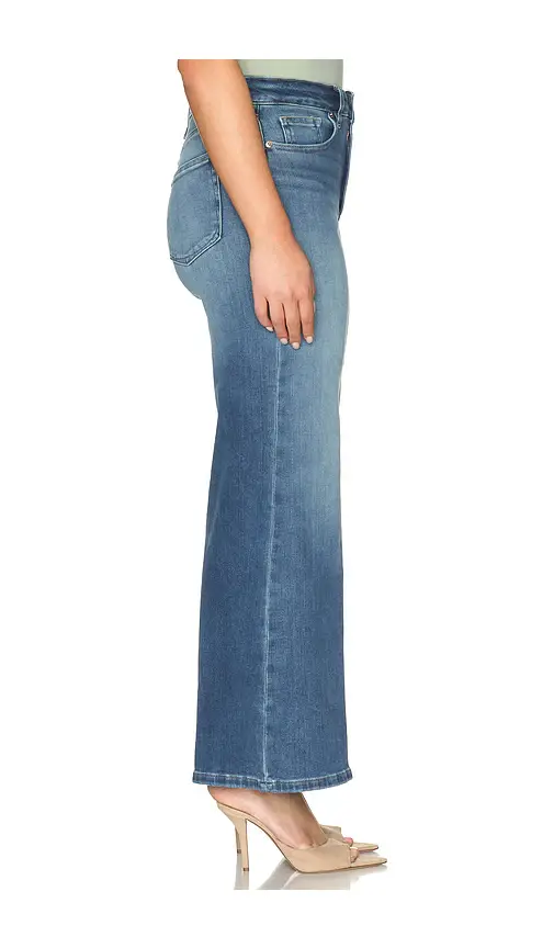 GOOD AMERICAN Soft Tech High Palazzo Ankle Jeans | Thumbnail 6 GOOD AMERICAN Soft Tech High Palazzo Ankle Jeans | Thumbnail 6
