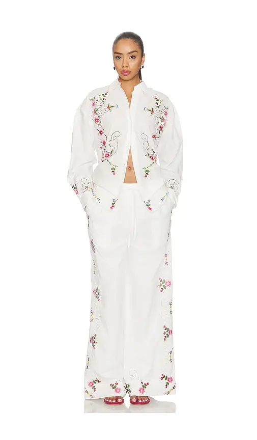 Essentiel Antwerp Jayme Embroidered Shirt | Thumbnail 4 Essentiel Antwerp Jayme Embroidered Shirt | Thumbnail 4