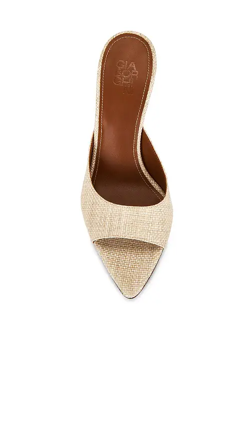 Gia Borghini Raffia Mule | Thumbnail 4